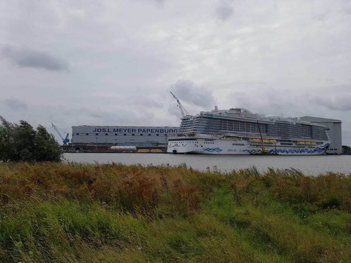 Idyllisches Ferienhaus Naehe Meyer Werft 파펜부르크 외부 사진